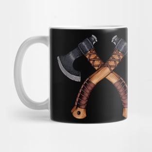 Crossed Axes - Axe Throwing Mug